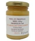 Miel et propolis 120gr