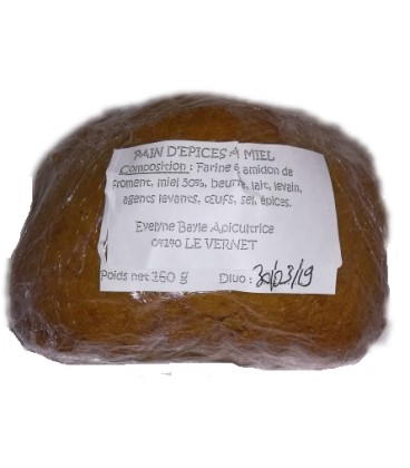 Pain d'épice 160gr