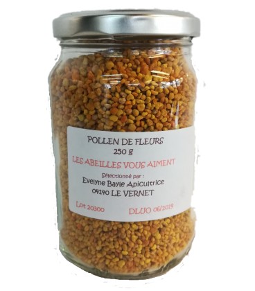 Pot de pollen 250gr