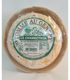 Tomme au génépy 320gr